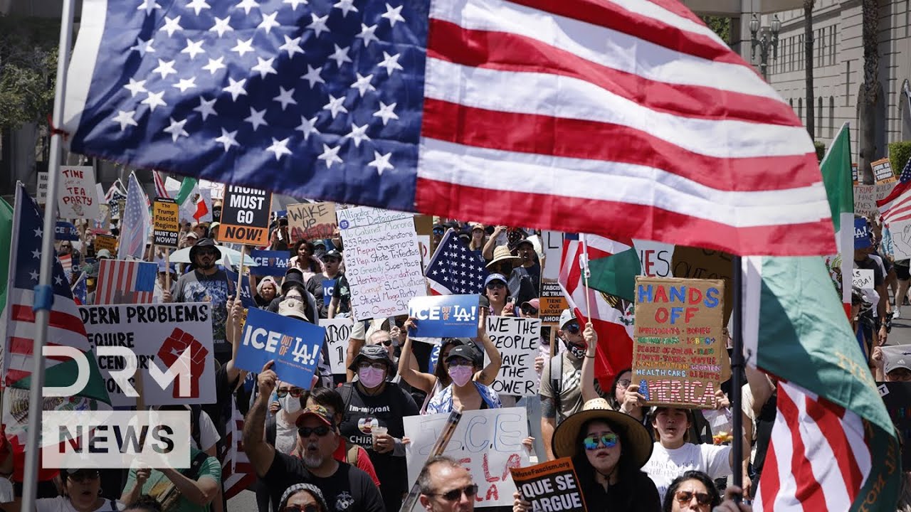 Just In: Massive Migrant Rights Protest Shuts Down Los Angeles | AC15