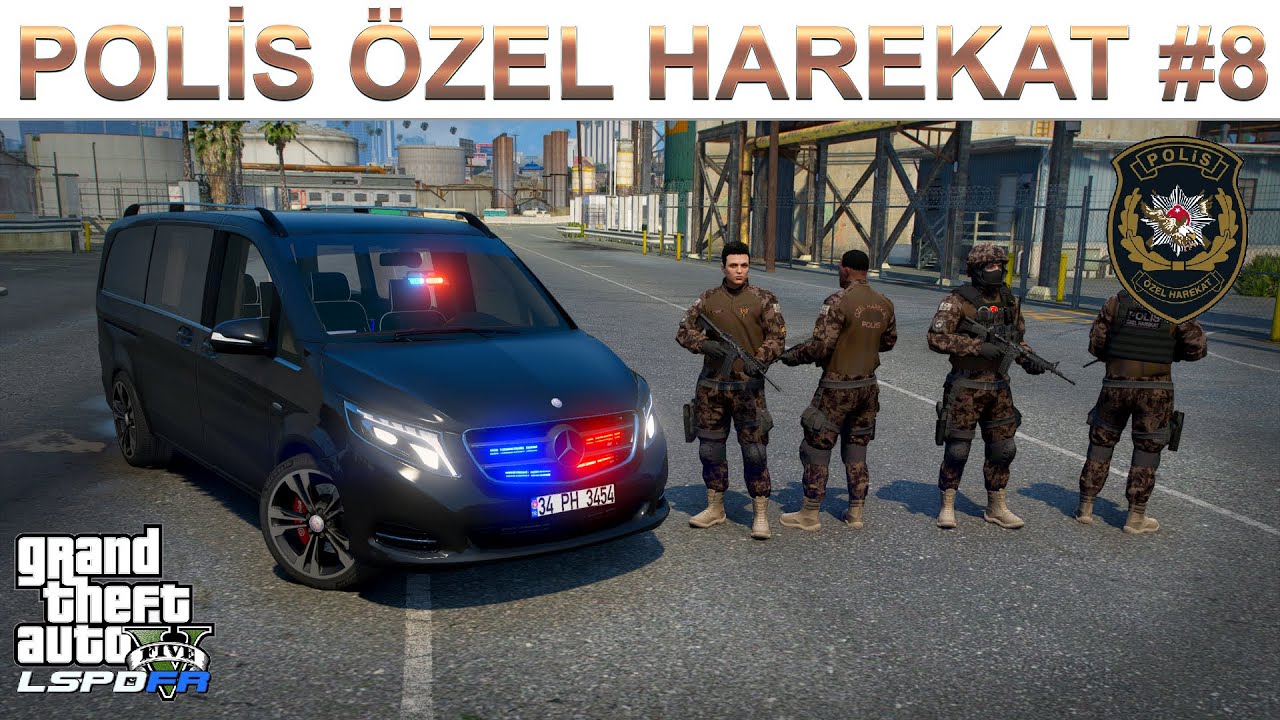 GTA 5 POLİS &Ouml;ZEL HAREKAT MODU #8 | MERCEDES VİTO | LSPDFR