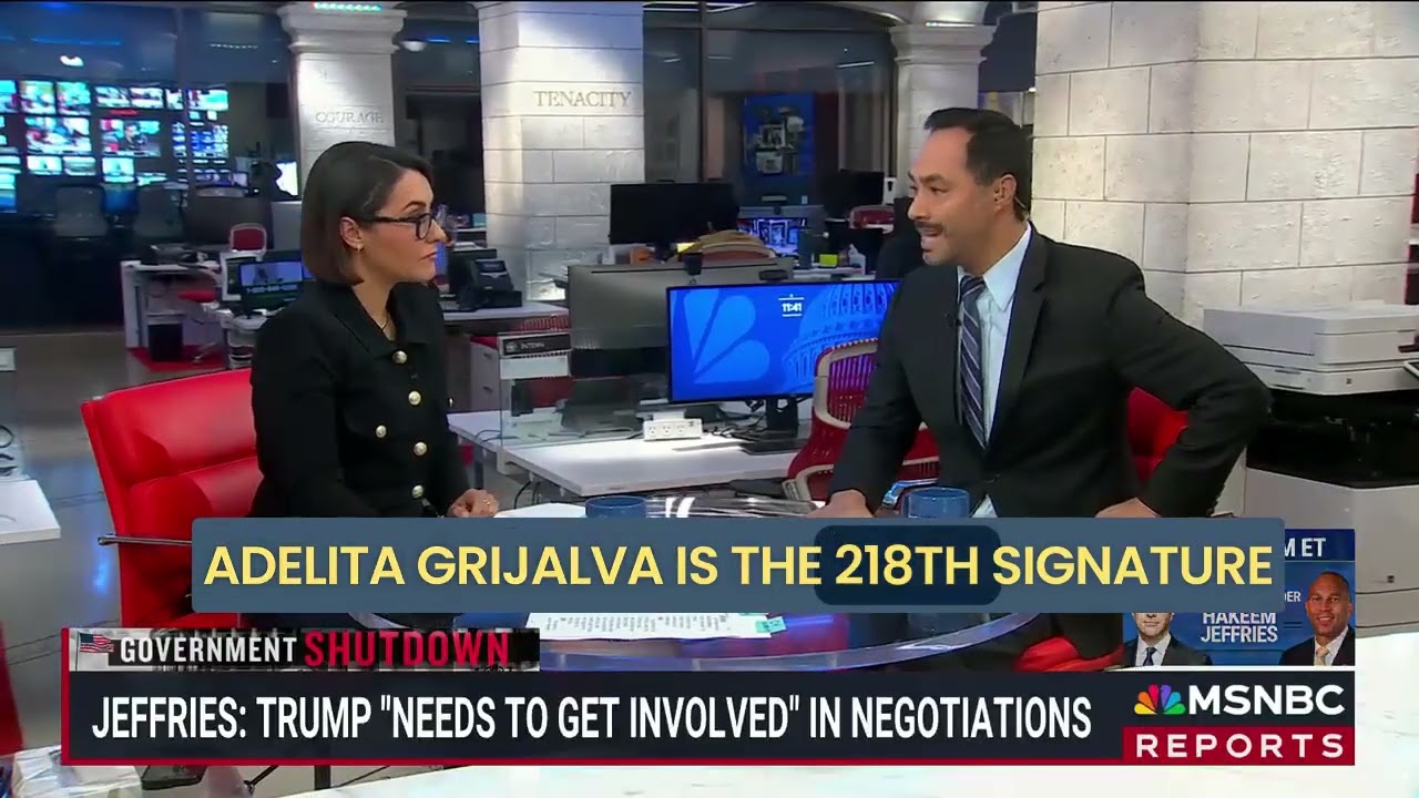 Congressman Castro Joins MSNBC to Discuss Government Shutdown