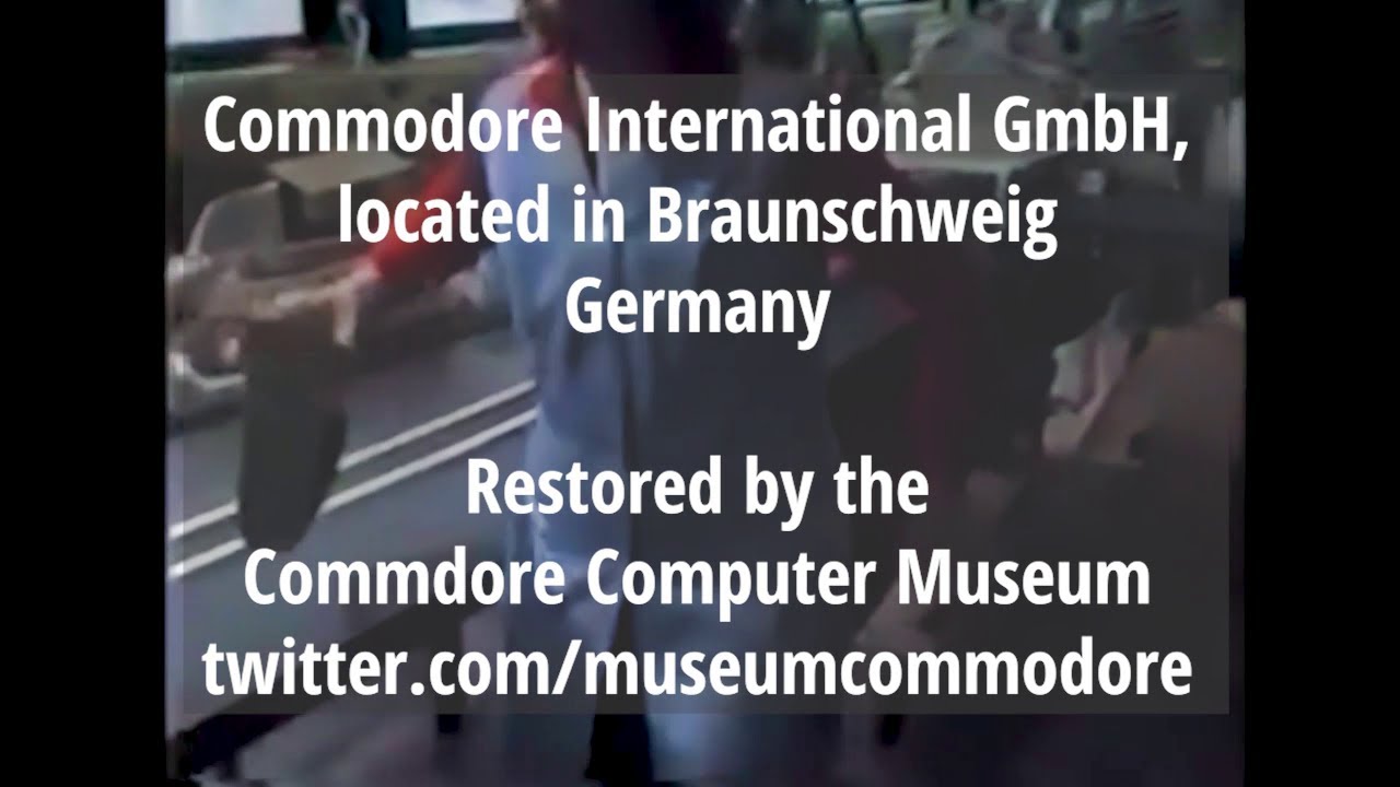 Commodore 64 ASMR overload. Assembly line Braunschweig, Germany.