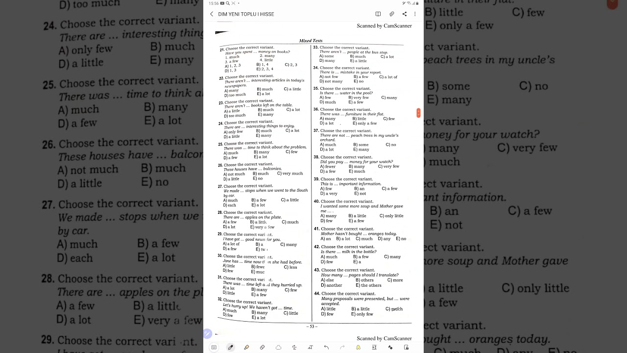 DIM 1 hisse 2019 Quantifiers