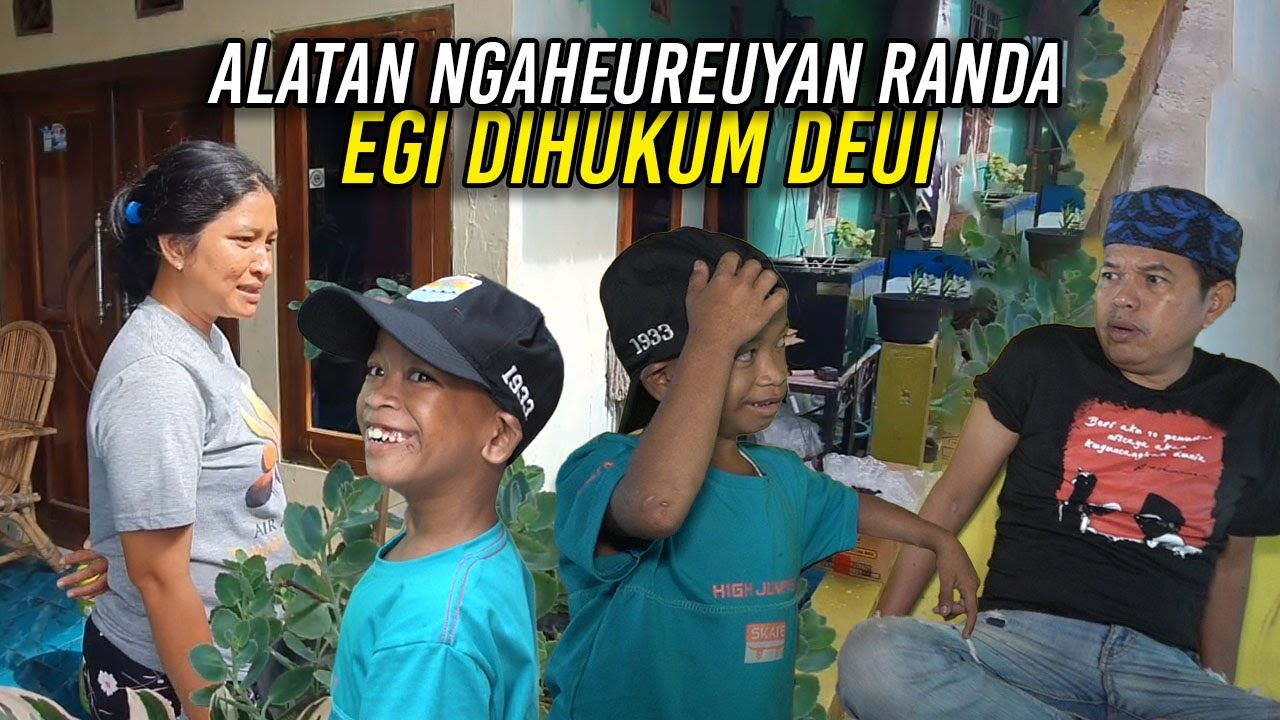 EGI PAKE SEPEDA ORANG TANPA IZIN | NAKSIR JANDA PEMILIK WARUNG | KENA HUKUM KANG DEDI LAGI DEH