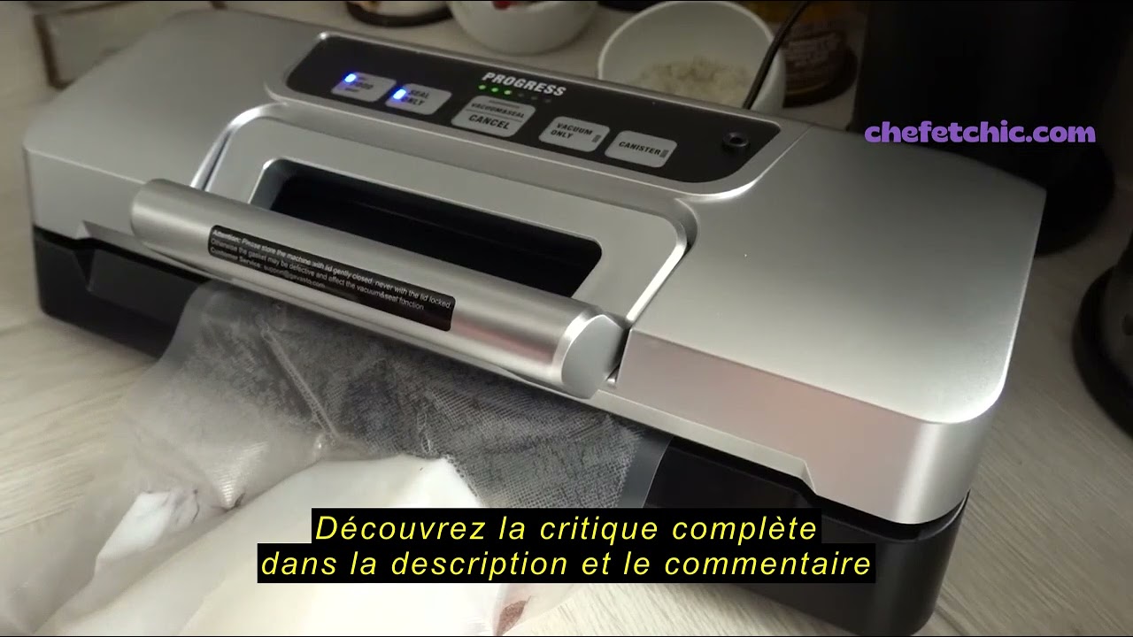 Avis sur la GAVASTO Machine Sous Vide Alimentaire 90kPa,20L/min Machine Sous Vide Professionnel, Sou