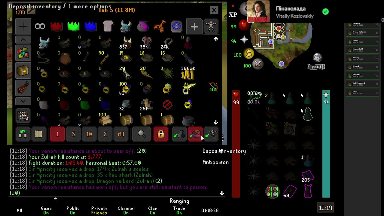 Sober & Zulrah = Soblrah