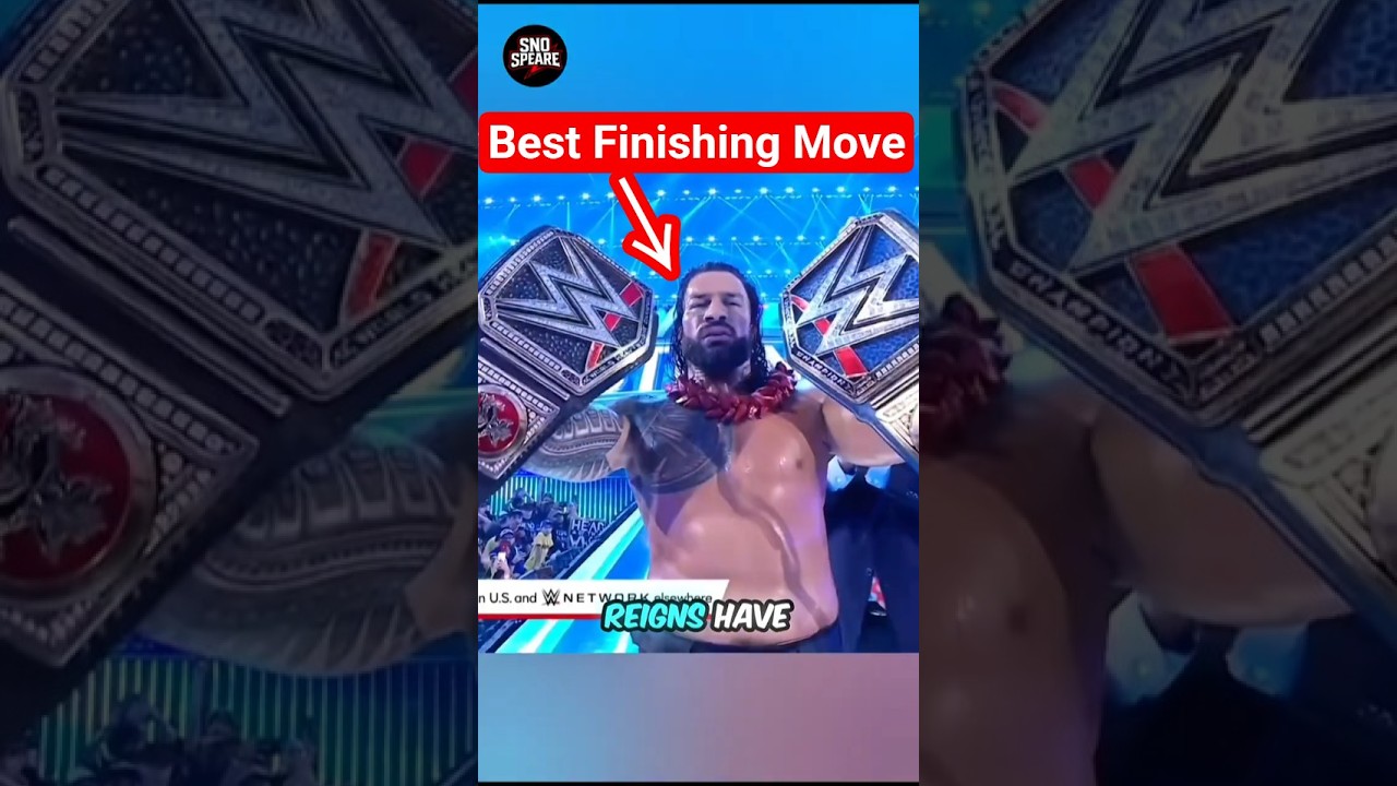 Top 5 Greatest finishers in #wwe #wweraw