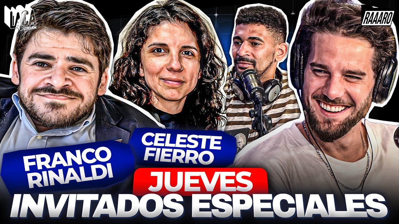 FRANCO RINALDI Y CELESTE FIERRO con TOMÁS DÍAZ CUETO y EL NEGRO ALMEIDA | RARO por LACA STREAM