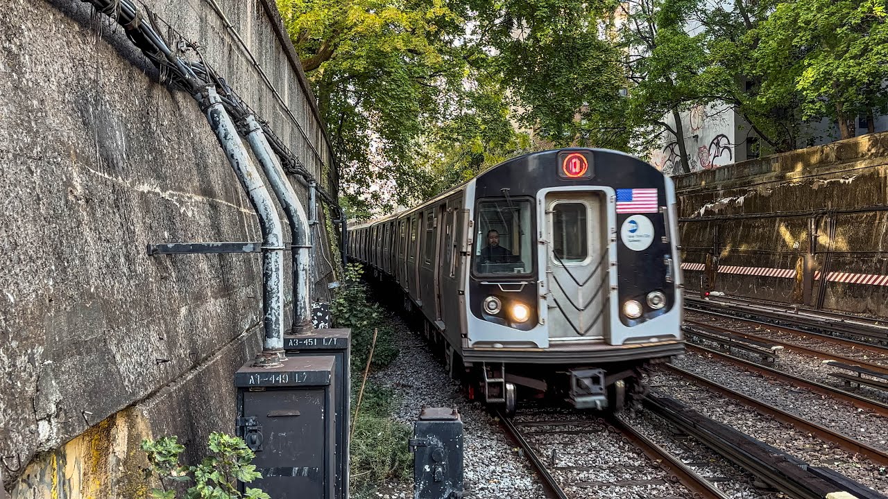 NYC Subway: (B) and (Q) Trains @ Parkside Avenue