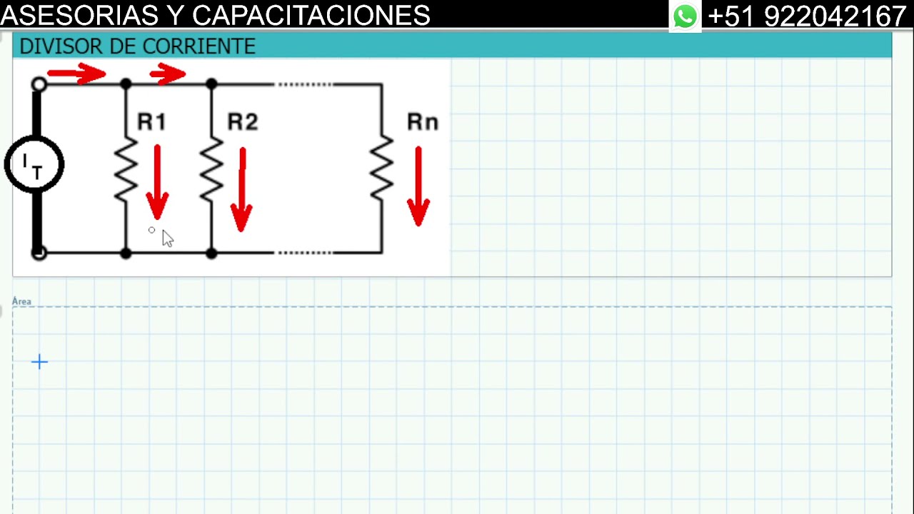 COMO UTILIZAR EL METODO DE DIVISOR DE CORRIENTE PARA RESISTENCIAS EN PARALELO - DEMOSTRACION