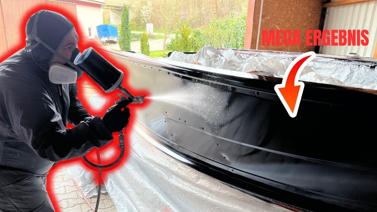 BASSBOOT selber LACKIEREN!! | BASSBOOT UMBAU! - Teil 6