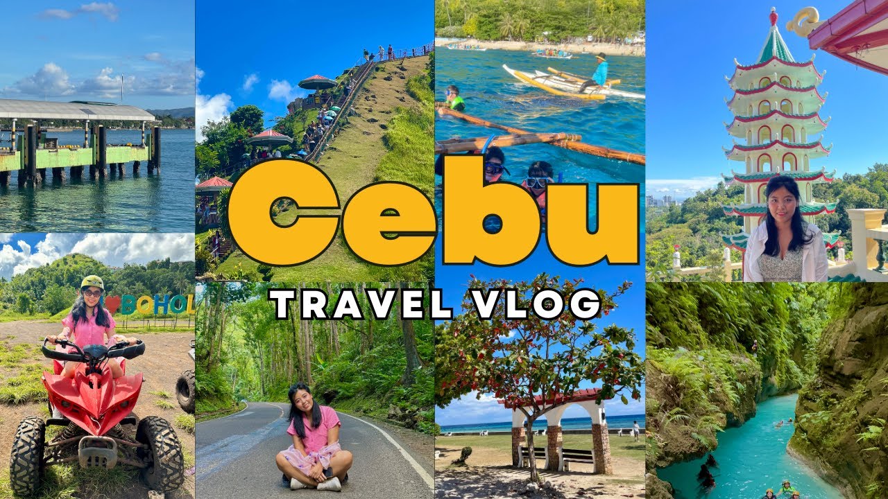 Cebu Philippines - 5 Days Travel Vlog ( Itinerary & Expenses)