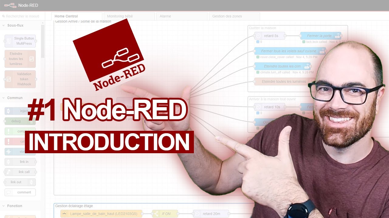 #1 Node-RED : la meilleure solution dl'Automatisation !