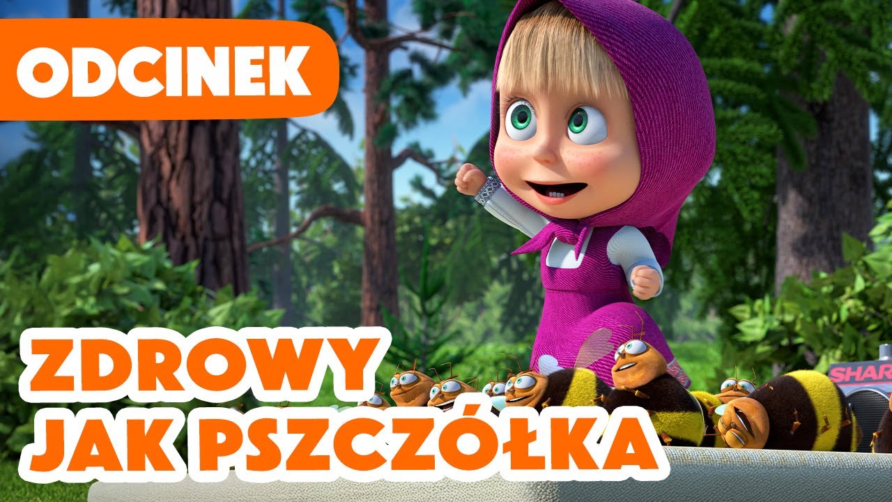 💥 Nowy odcinek 2025 💥 Masza i Niedźwiedź ⭐️ Zdrowy jak pszcz&oacute;łka 🤸&zwj;♂️🏋️ (Odcinek 110)