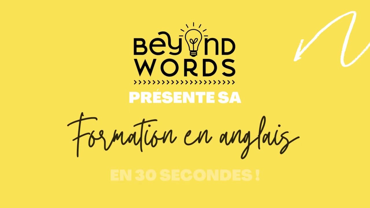 vidéo anglais 30 secondes
