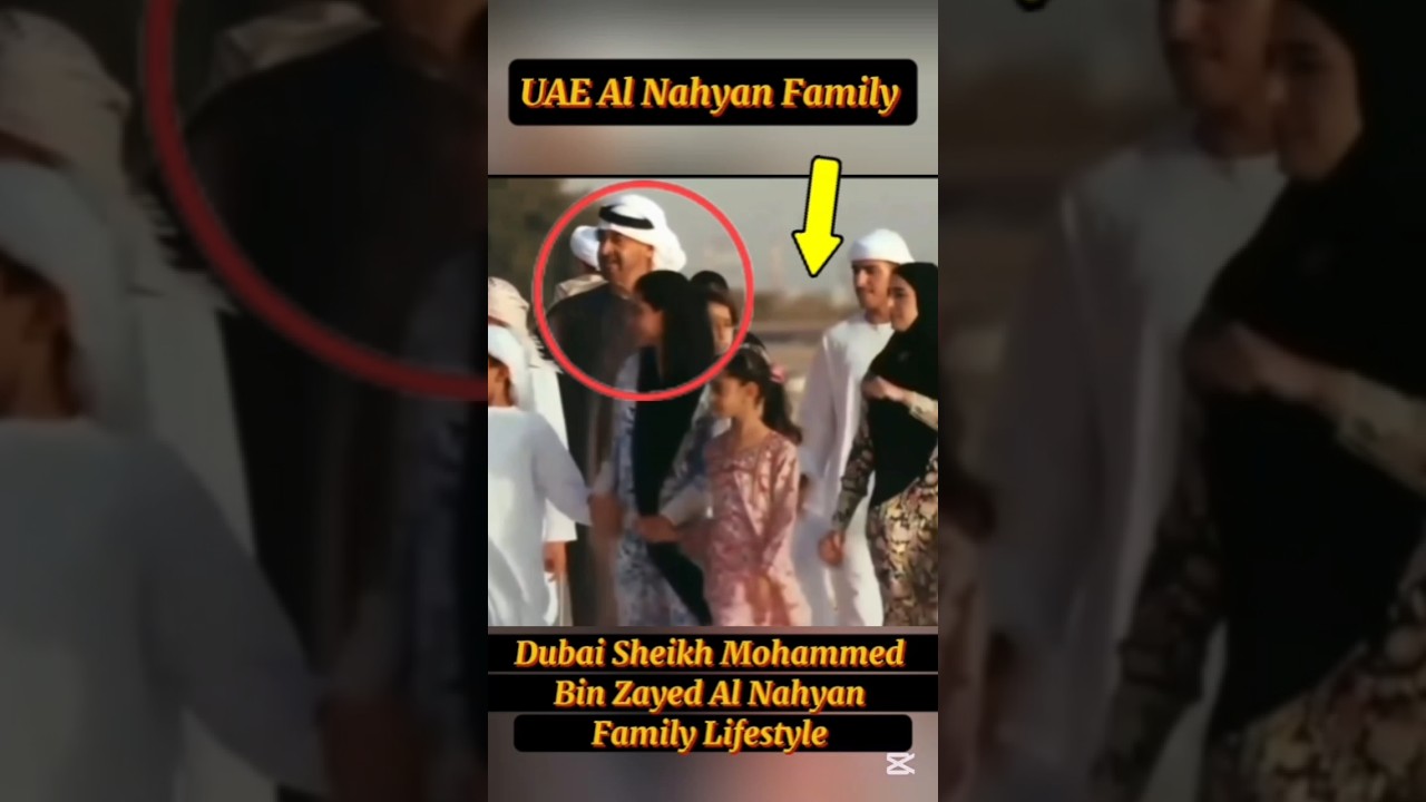 UAE Al Nahyan Family#lifestyle|Dubai Sheikh Mohammed bin Zayed Al Nahyan#family#lifestyle #ytshorts
