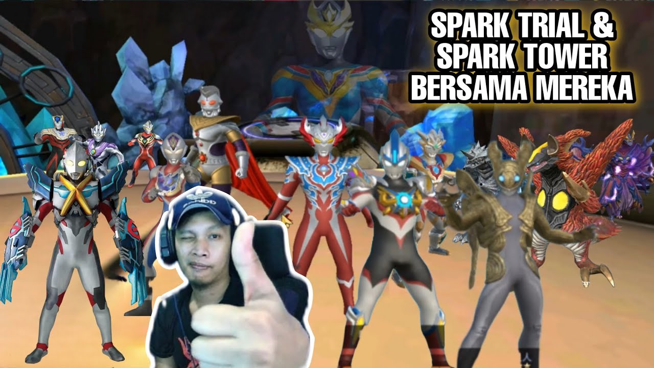 Misi Spark Trial & Spark Tower With All New Characters_Ultraman Legend Of Heroes Mods