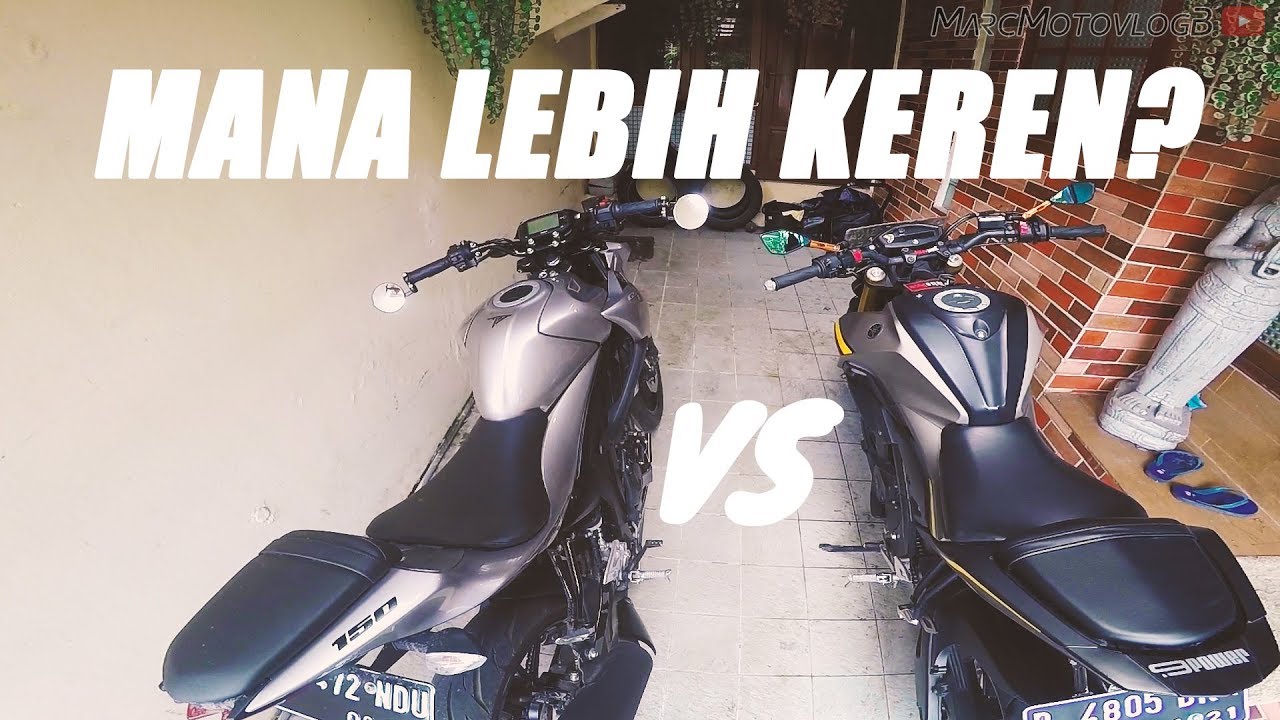 #132 Komparasi Design Yamaha Xabre vs Suzuki GSX S150