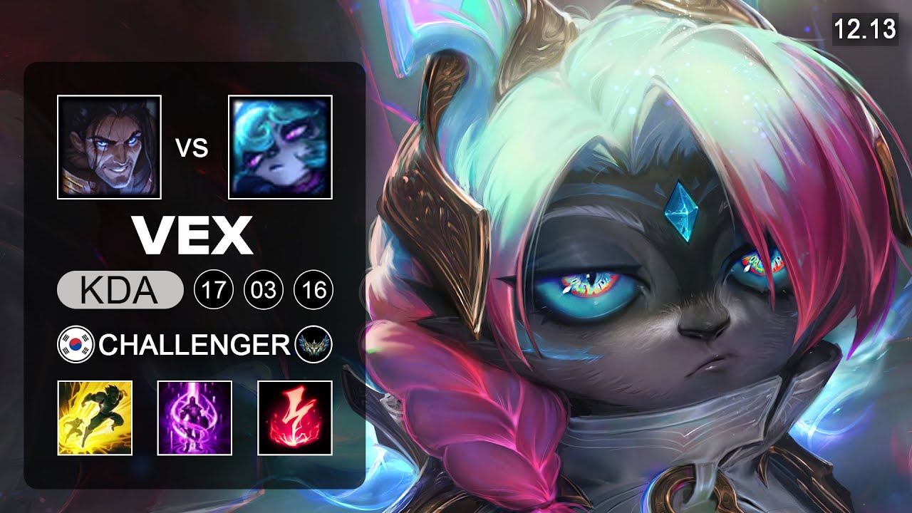 Vex vs Sylas Mid - KR Challenger - Patch 12.13 Season 12
