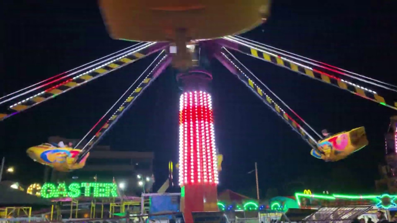 2019 winter light Parramatta The hurricane ride