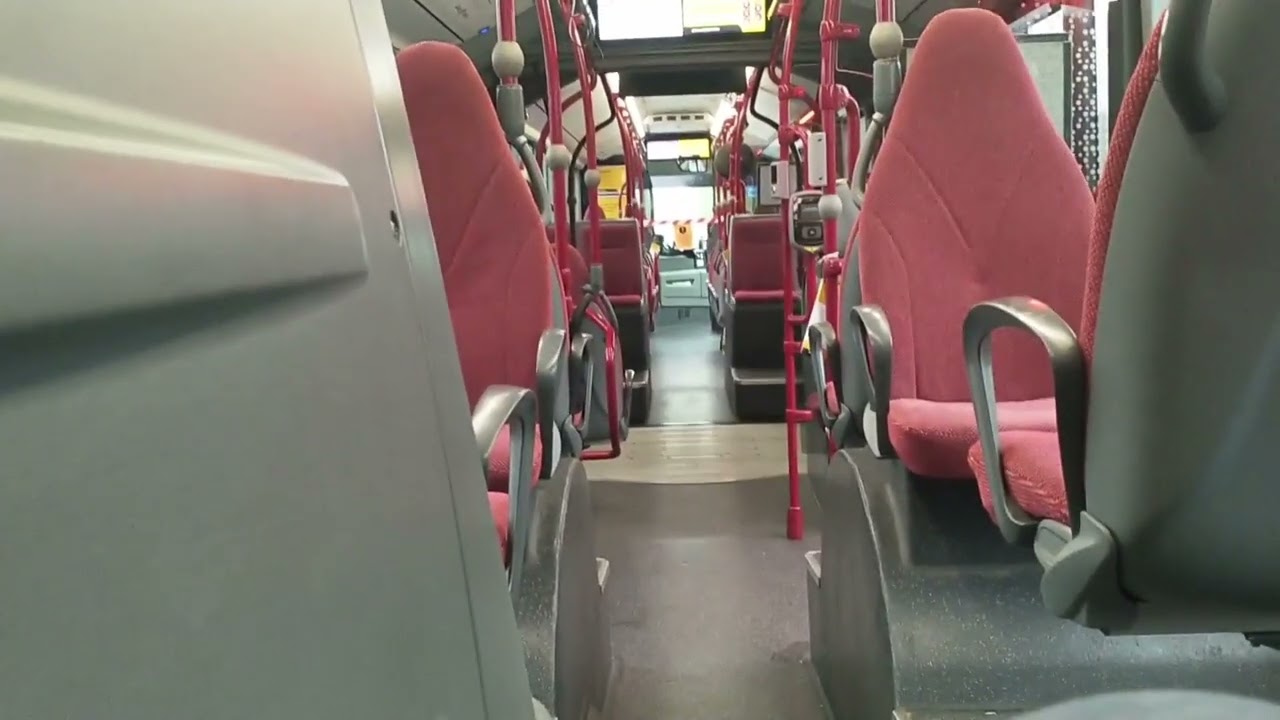 Mercedes Benz Citaro C2G ZF Ecolife kickdown Qbuzz 3453(video)