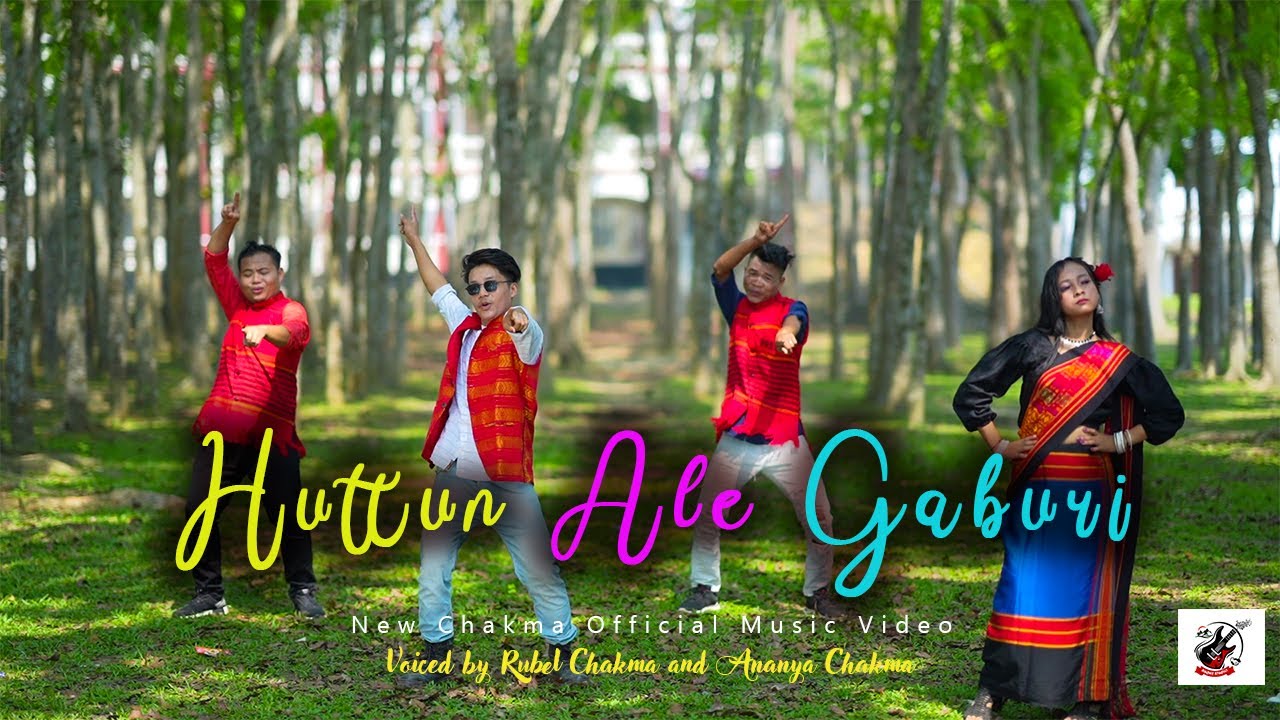 Huttun Ale Gaburi /New Chakma Official Music Video 2023/Voiced by Rubel & Ananya /Bizu Song's.