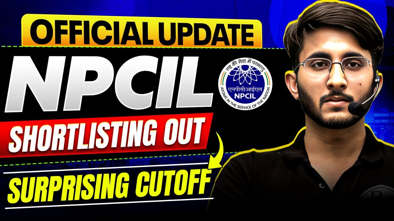 NPCIL Recruitment Through GATE 2025 / 2024 / 2023 | Shortlisting Out | Surprising Cutoff