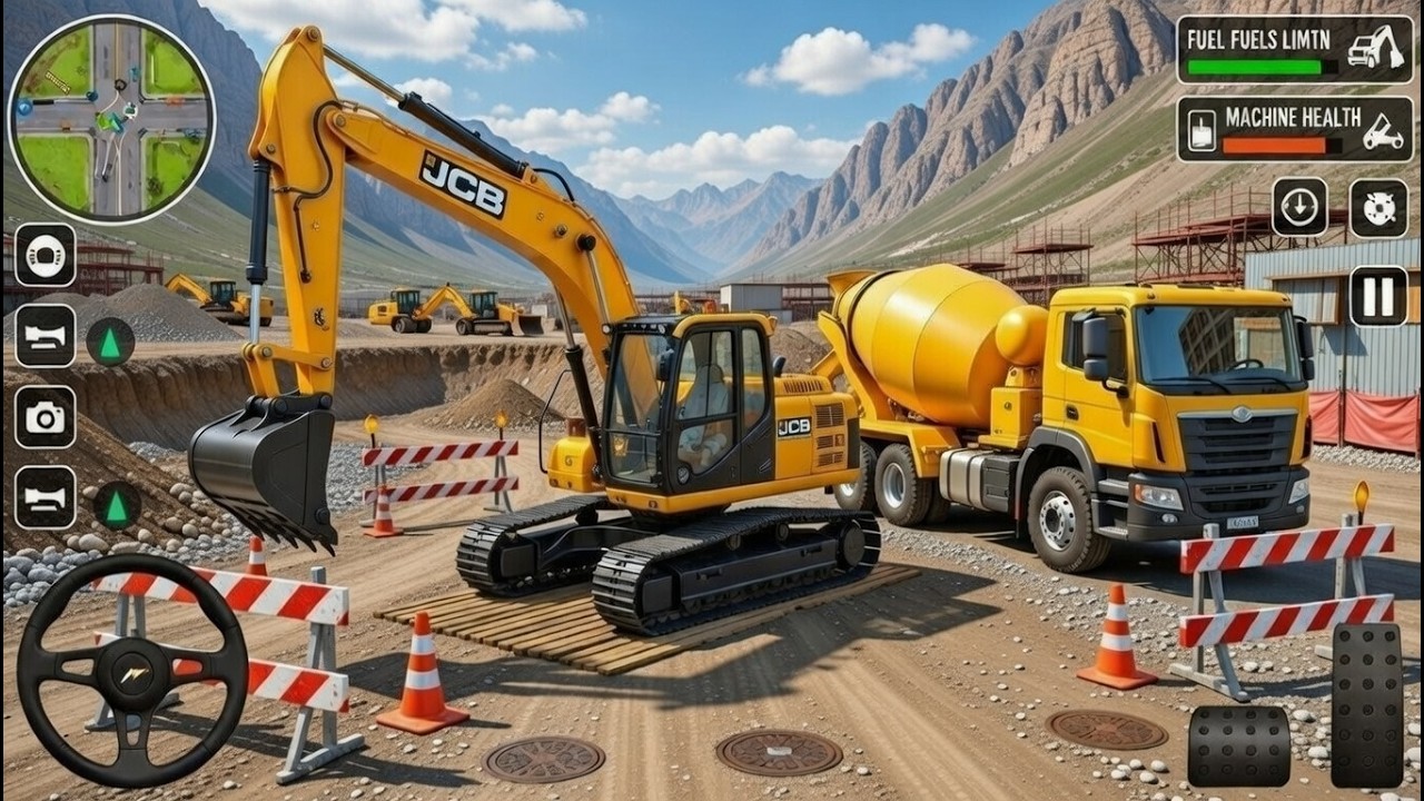 Construction Simulator Game | Realistic Heavy Machinery Gameplay -  #livestreaming #gaming