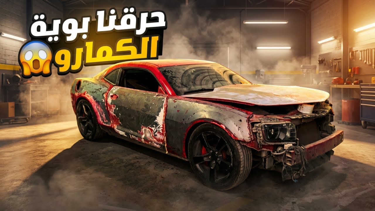 تجديد بدي الكمارو (الجزء الأول) | رجّعنا السيارة على الحديد!