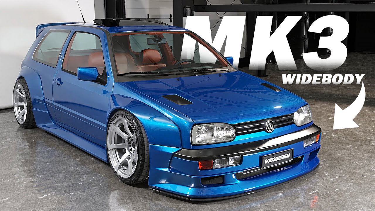 VOLKSWAGEN GOLF MK3 | WIDEBODY - 360 Walkaround