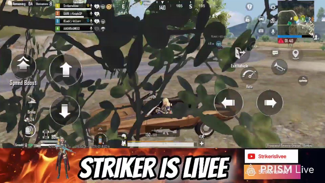 FULL RUSH GAMEPLAY ERANGLE 💀💀 || BGMI      @Striker is livee #bgmi #bgmilive #bgmigameplay