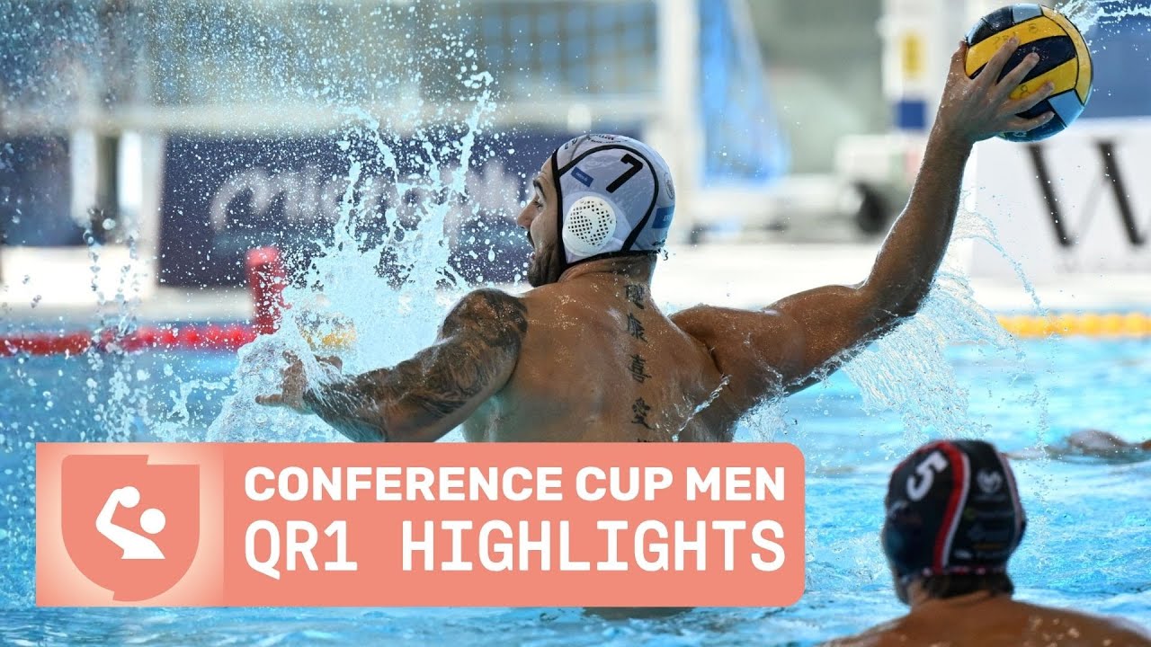 HIGHLIGHTS | Europe's Rising Stars Face Off | Water Polo Conference Cup Men Qualification Round 1