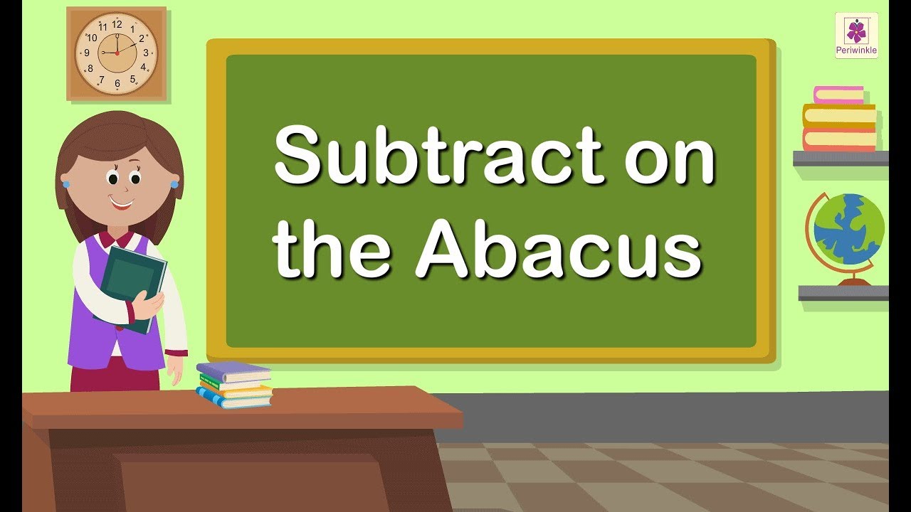 Subtract on the Abacus | New Spark Mathematics Grade 1 | Periwinkle