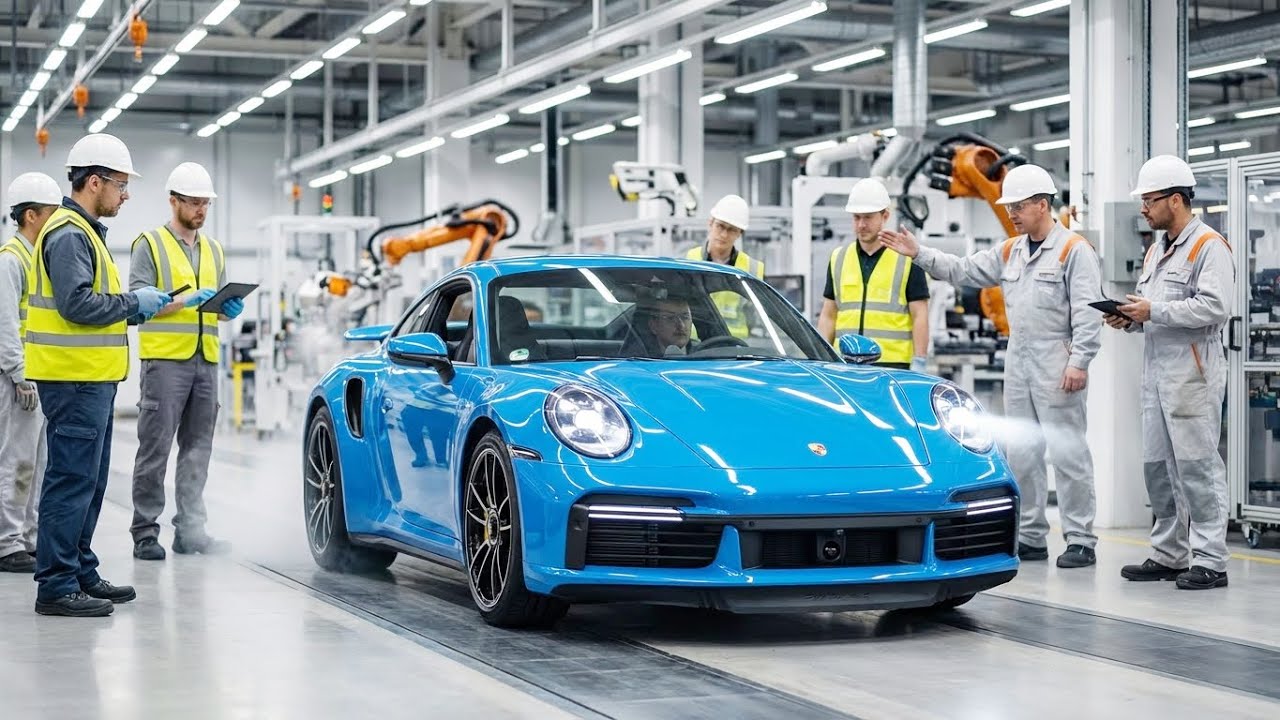 Porsche 911 Turbo S First Ignition: Factory Engine Fire-Up & Powertrain Integrity