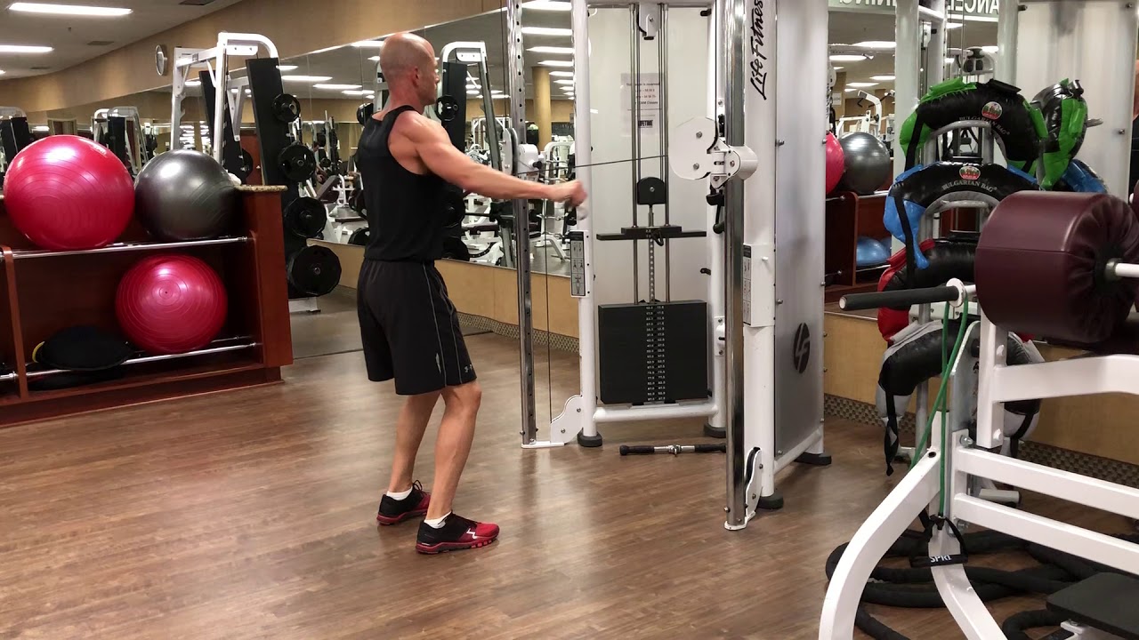 Life Fitness Functional Trainer Rear Delt Fly
