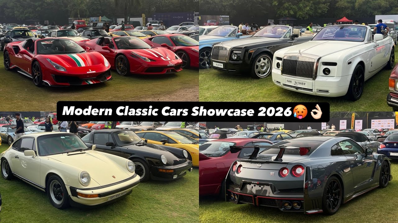 Modern Classic Cars Showcase 2026🥵👌🏻4K| Mumbai |#moderncars #supercars #supercarsinmumbai #india
