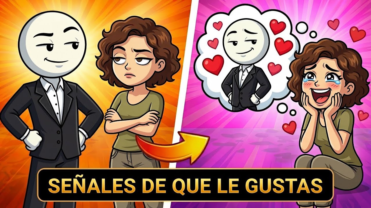 Te da Señales CLARAS de que LE GUSTAS y no te estas enterando…