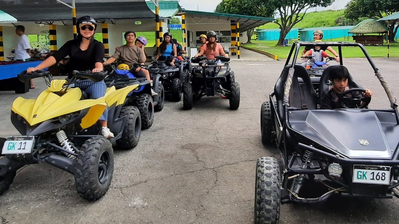 family ATV ride in Clark Pampanga