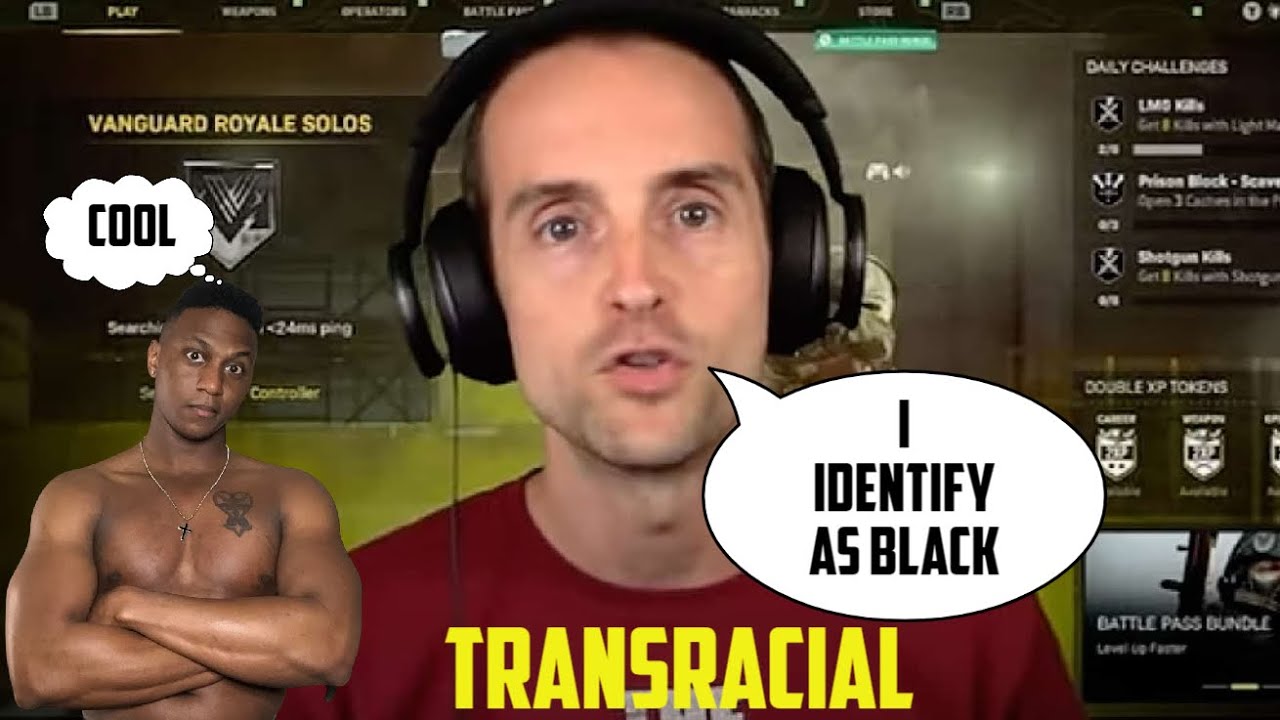 Streamer identifies as BLACK and gets demonetized R.I.P