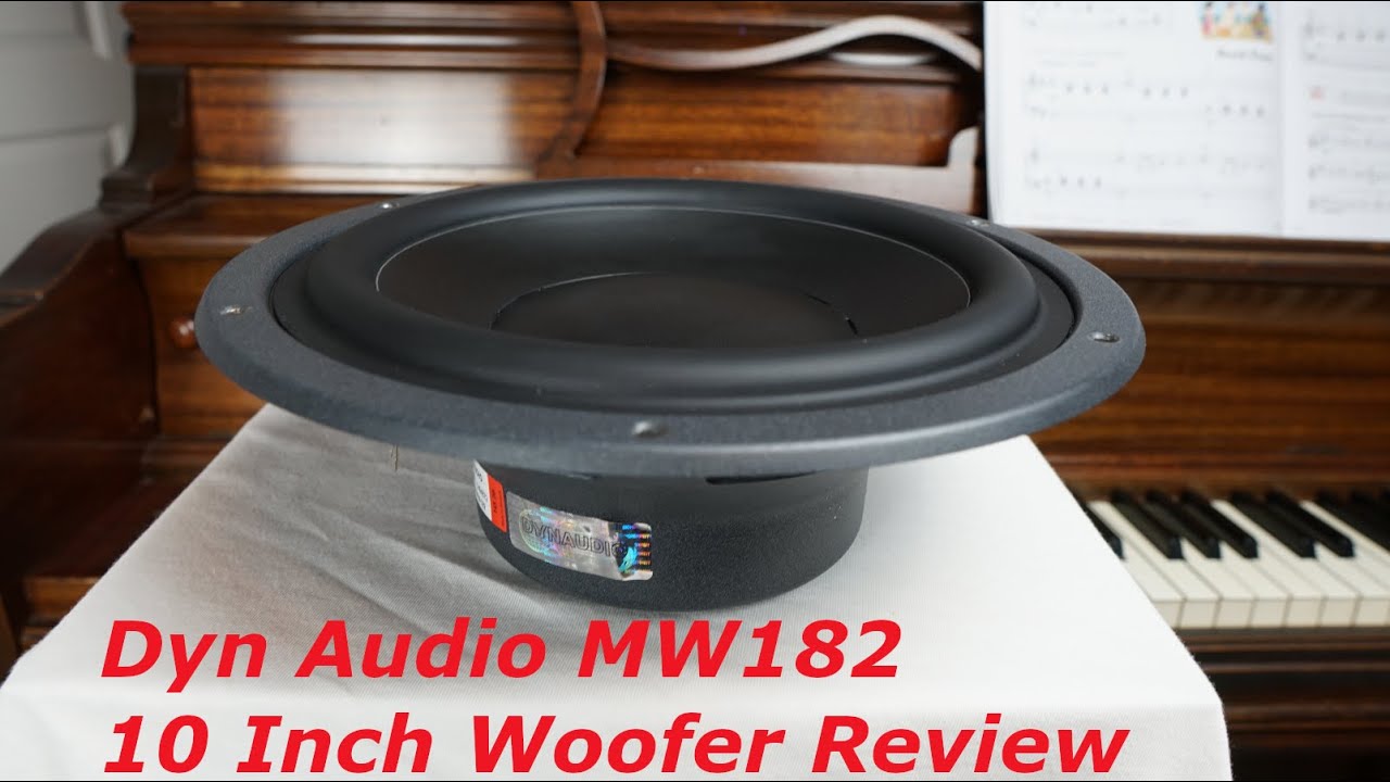 Dynaudio  MW182 10 inch Woofer Review