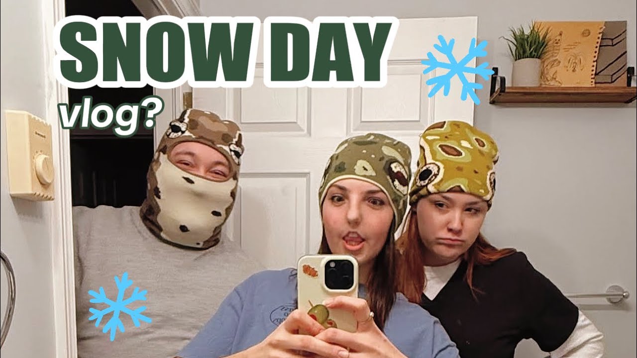 SNOW DAY (WEEK) VLOG 