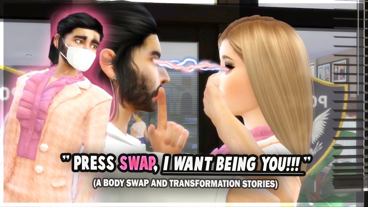 Press Swap | Becoming a Pretty Officer! (BodySwap) | Sims4Story