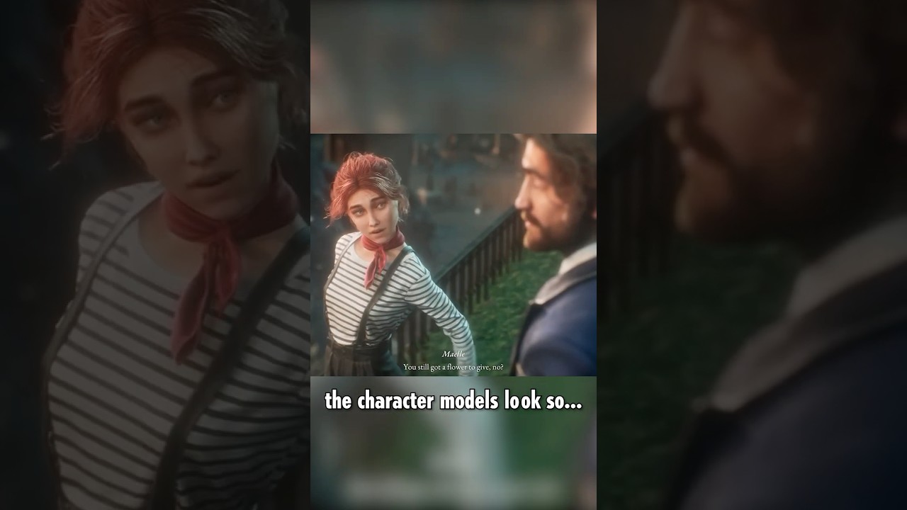 this game looks like a painting #gaming #shorts