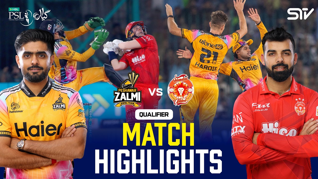 Match Highlights | Peshawar Zalmi vs Islamabad United | Qualifier | HBL PSL 11 | MZB1J