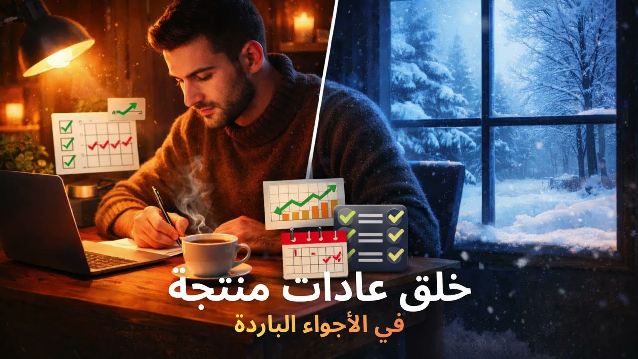 خلق عادات منتجة في الأجواء الباردة