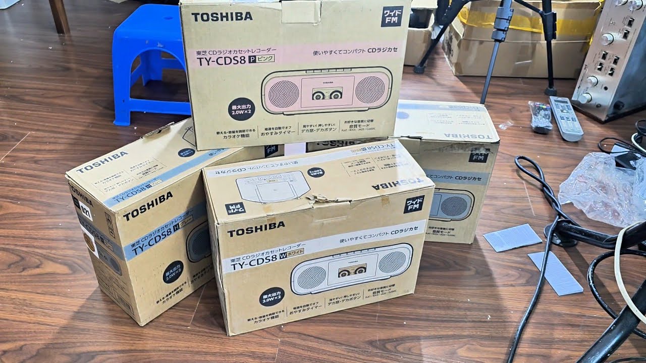 Xả dọn kho đài cassette TOSHIBA nhật mới tinh đáng sưu tầm. Zalo 0925300868