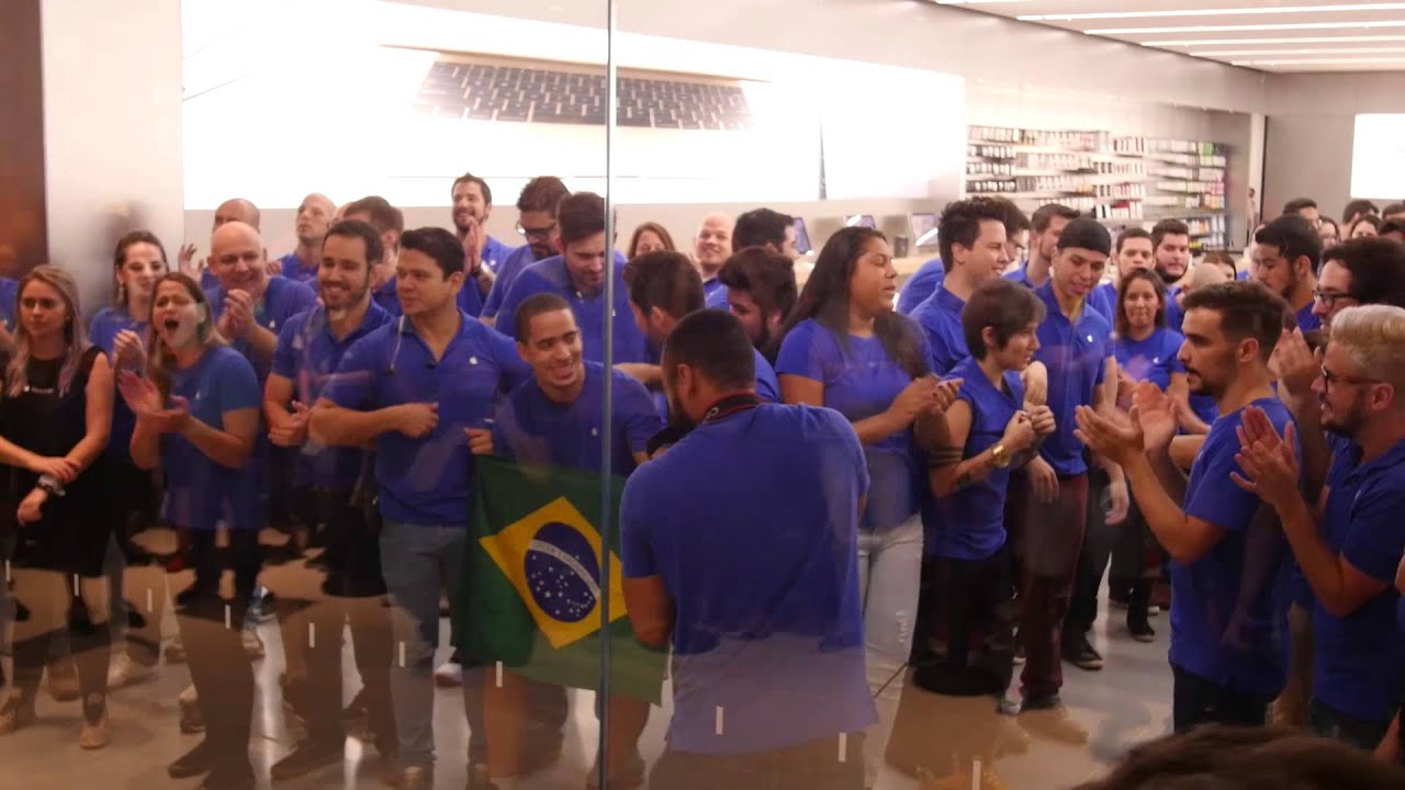 INAUGURAÇÃO DA APPLE STORE MORUMBI