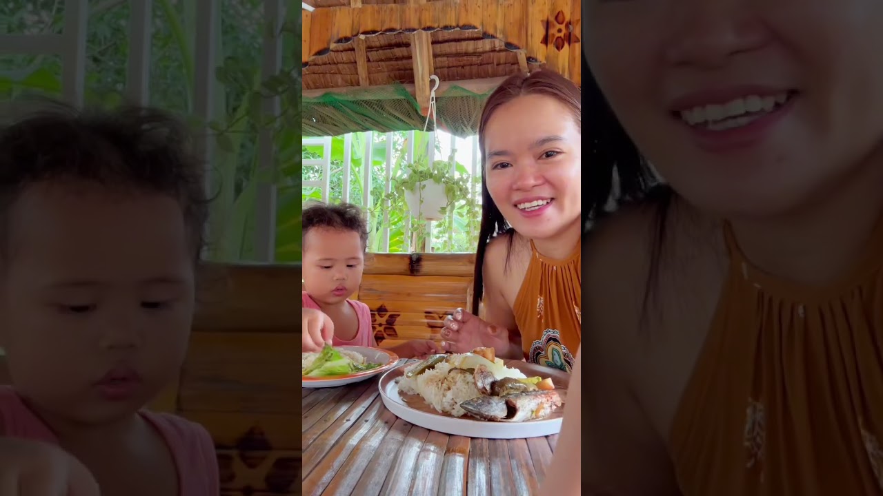 KAIN TAYO DITO SA AMING MUNTING BAHAY KUBO | RODALENE NAVARRO 