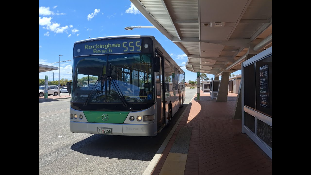 Full Transperth Bus Route 555 Ride