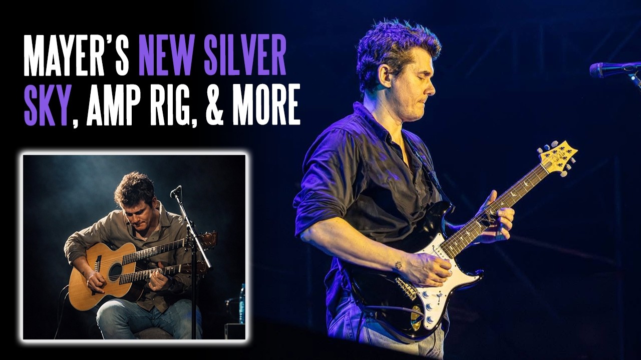 John Mayer&rsquo;s New Silver Sky, New Amp Rig, & Pedalboard | John Mayer Solo 2026 
