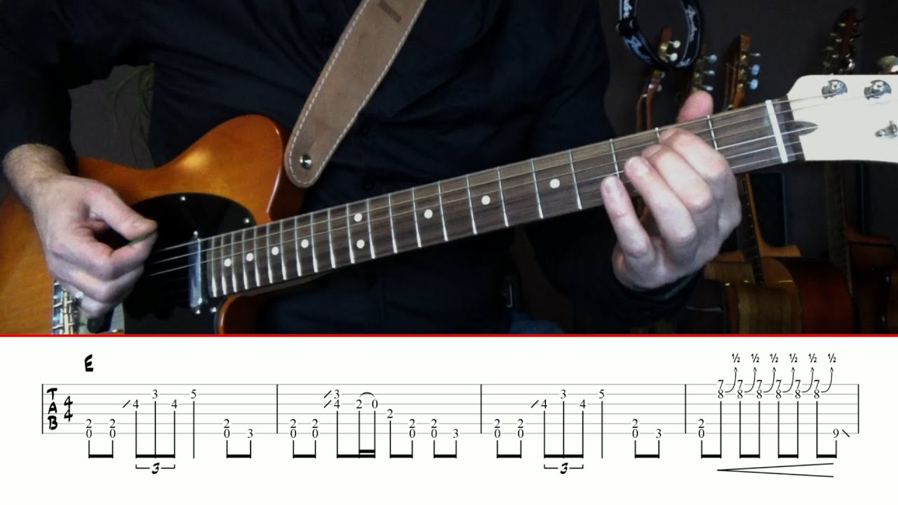 Guitar Blues in E - Tutorial