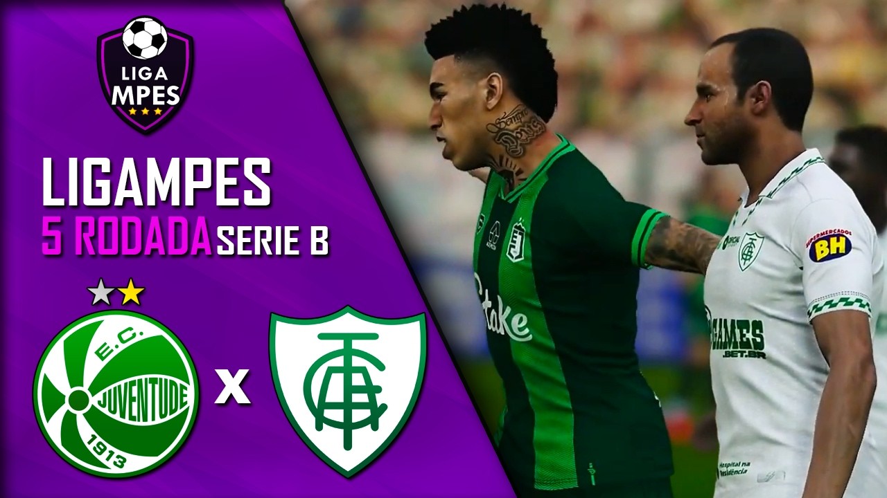 JUVENTUDE X AMÉRICA MG | 5ª RODADA • LIGA MPES -  SÉRIE B